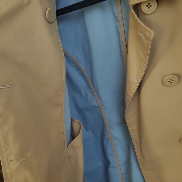 Old Navy Tan Trench Coat - Picture 5 of 6